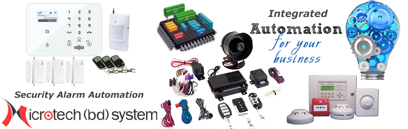 Intrusion Alarm/Burglar Alarm Automation & Control System Solution